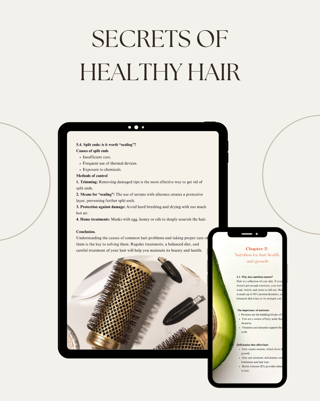 E-Book Secrets of Healthy Hair